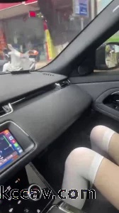 带00后回去打炮。骚包等不及车上自摸扣B。