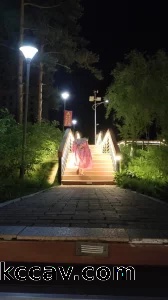21年夏天监控下的露出，来人吓得往回跑