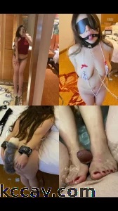 项圈+丝袜 主人好好享用我吧