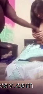 黑人老外操她太深了让肚子都疼了