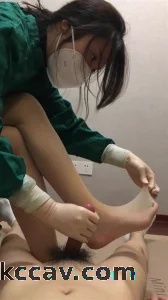 女王医护服装肉丝乳胶手套龟头责寸止调教