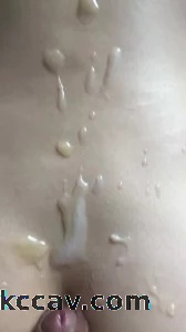 射了学妹一后背