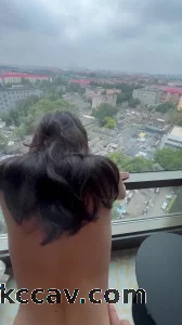 远眺紫禁城  北京落地窗大战极品身材小空姐